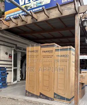 Unique Nasco Single Door Beverage Cooler(Nas-Fl400-1dr-1)Glass Door