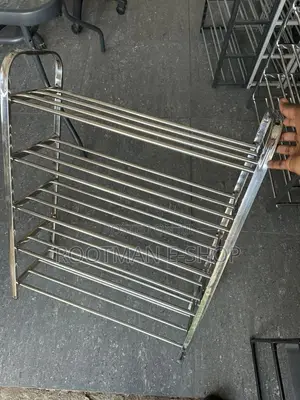 4-tier Stainless Steel Shoe Rack