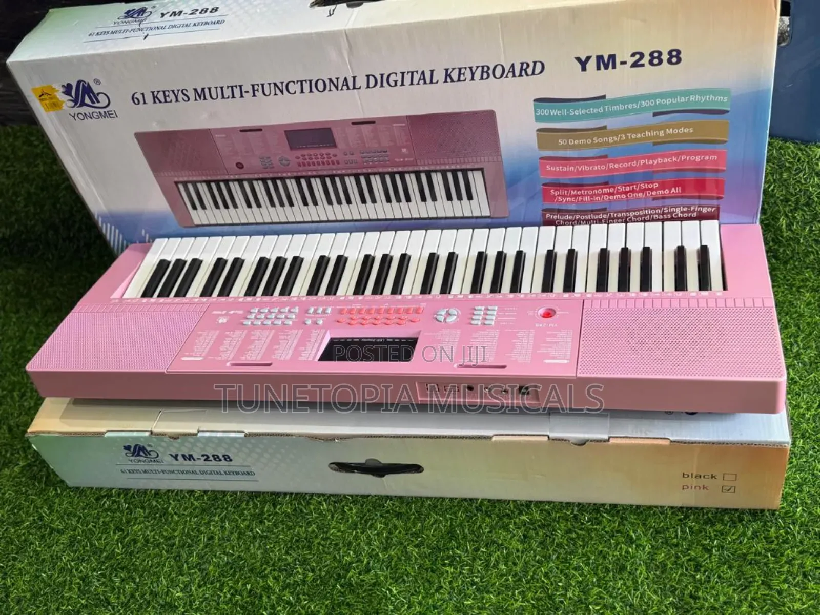Yongmei Ym-288 Multi-Functional Digital Teaching Keyboard With 61 Keys