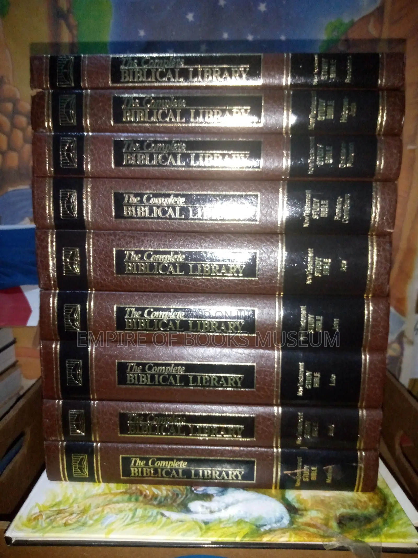 10 Volumes :The Complete Biblical Library: The New Testament