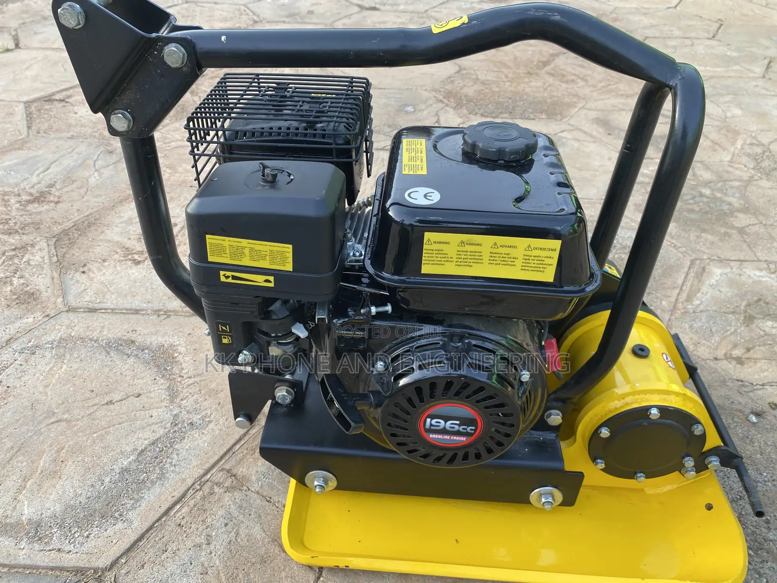 Stanley Gasoline-Powered Plate Compactor