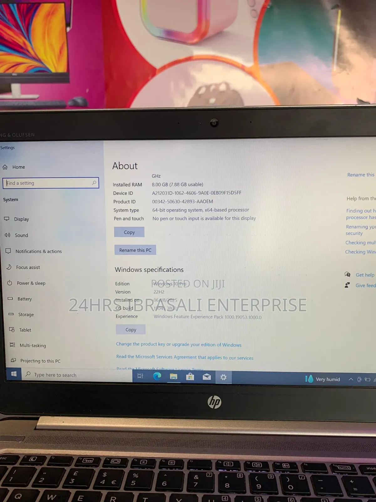 Laptop HP EliteBook 1040 G3 8GB Intel Core i5 SSD 256GB