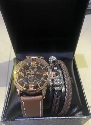 Men Wristwatch And Bracelets