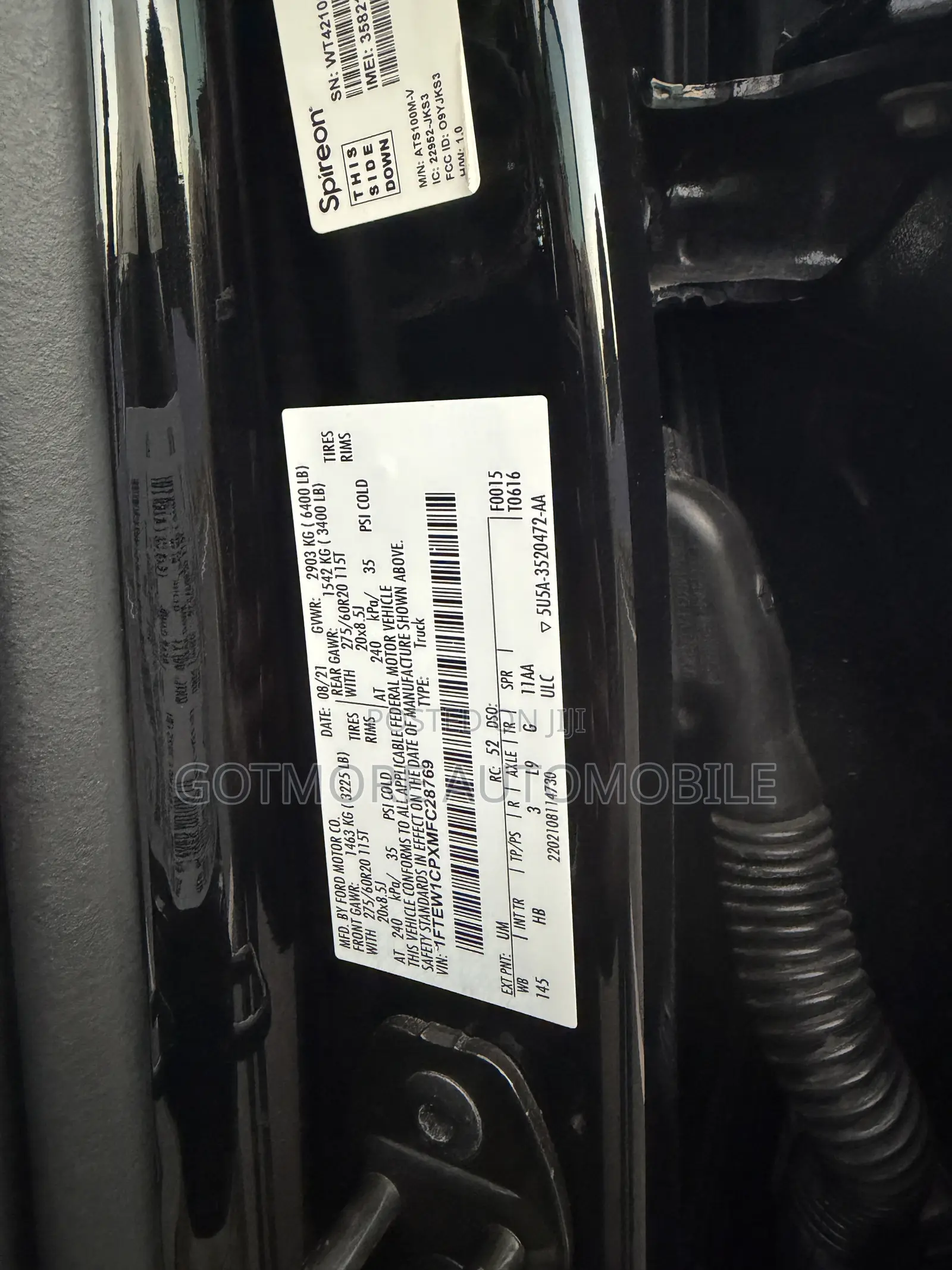 Ford F-150 LARIAT 2022 Black