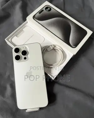 New Apple iPhone 15 Pro Max 256 GB White