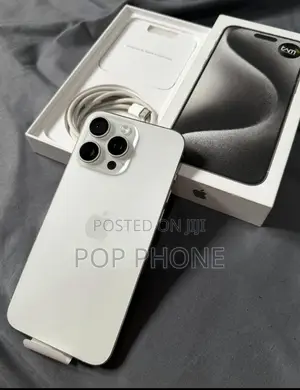 New Apple iPhone 15 Pro Max 256 GB White