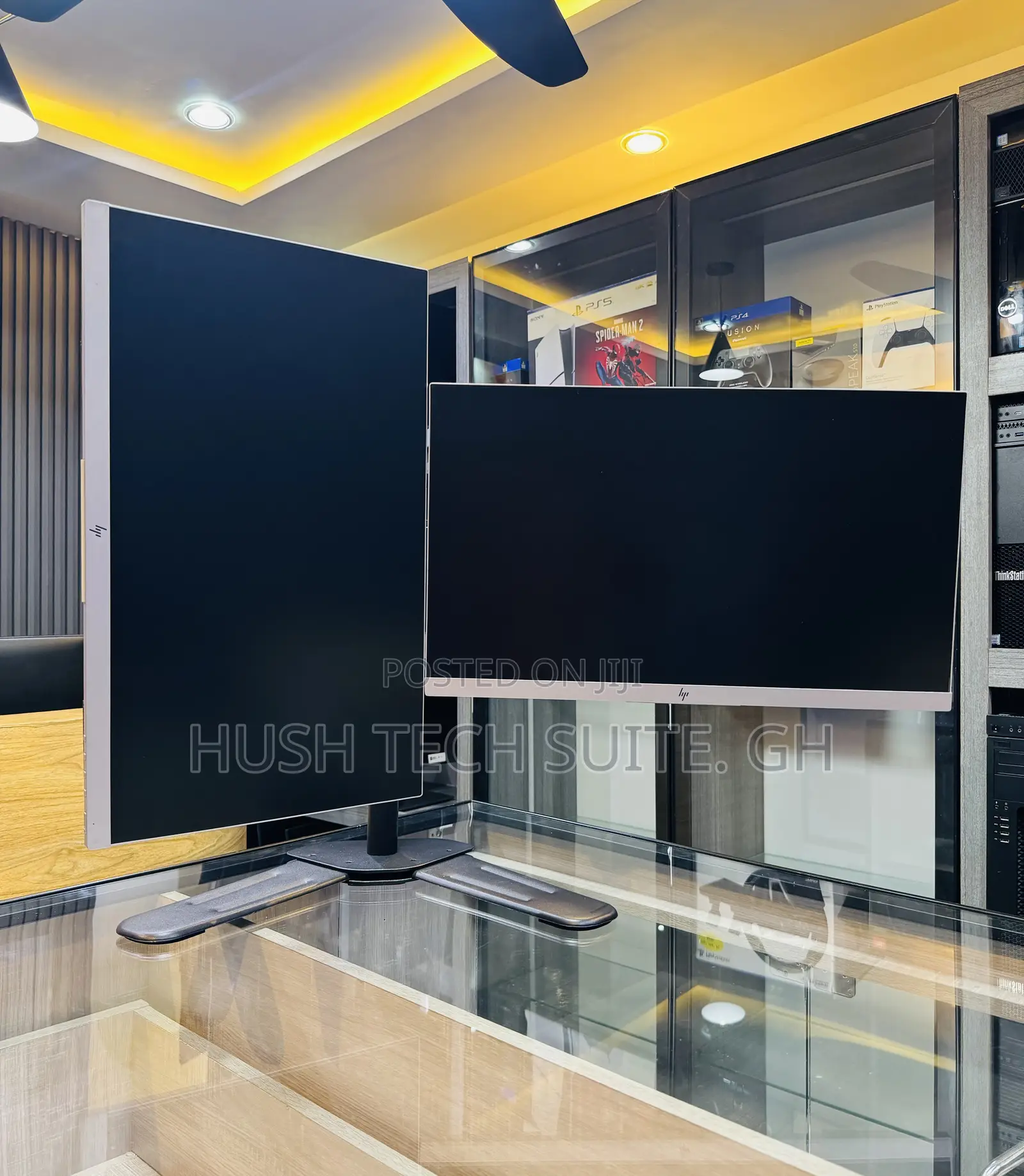 24” Hp Dual Edgeless Ips Display Full Hdmonitor 