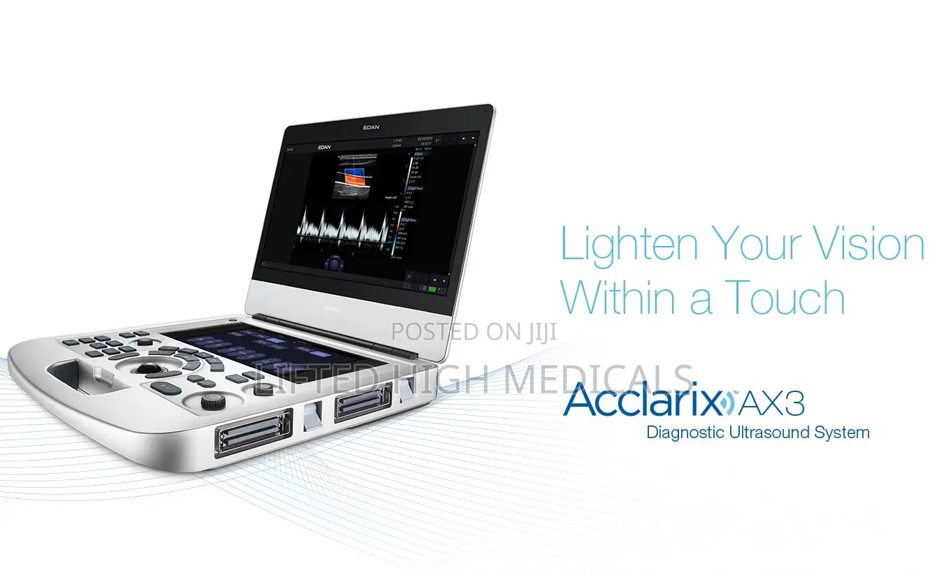 Edan Acclarix Ax3 Portable Color Doppler Ultrasound