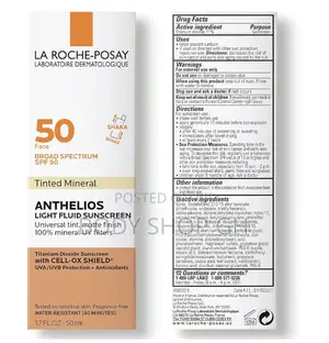 La Roche-Posay Anthelios Sunscreen SPF 40, Ultra-Light Broad Spectrum