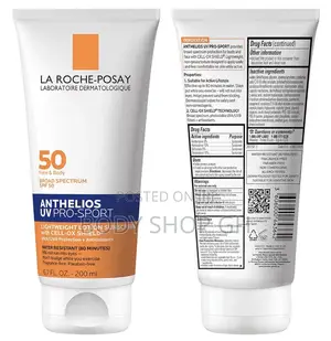 La Roche-Posay Anthelios Uv Pro-Sport Sunscreen for Face Body