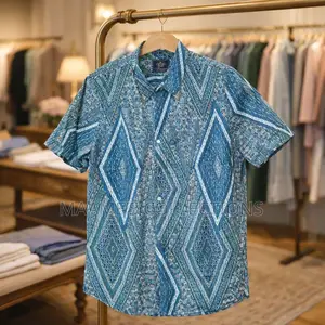 Men's Short- Sleeve Shirt.