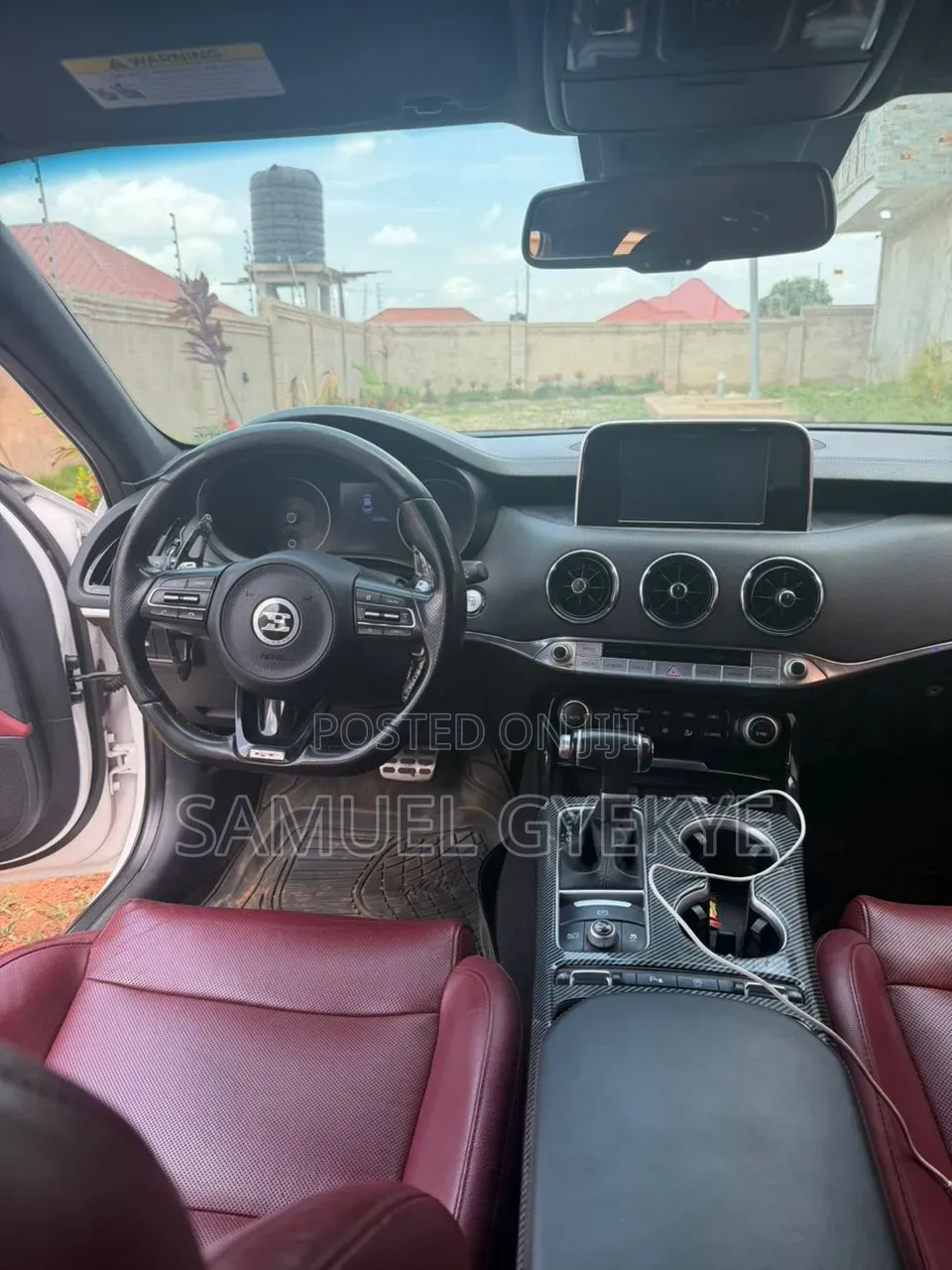 Kia Stinger 3.3 Petrol AWD 2018 White