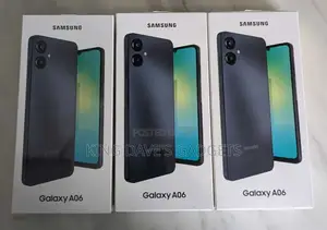 New Samsung Galaxy A06 64 GB Black