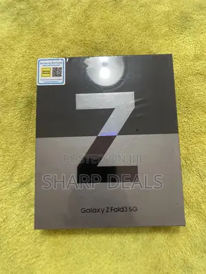 New Samsung Galaxy Z Fold 3 256 GB Black
