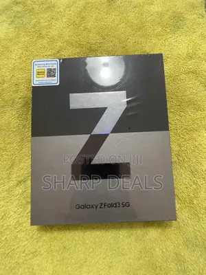 New Samsung Galaxy Z Fold 3 256 GB Black