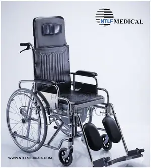 Wheel Chair Commode ( Long Back)
