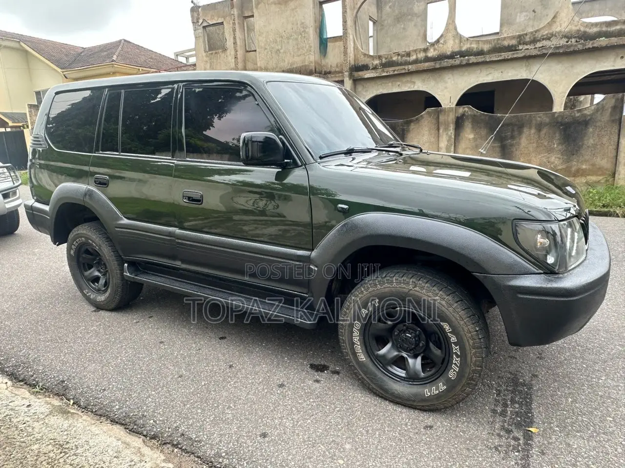 Toyota Land Cruiser Prado 1998 Gray