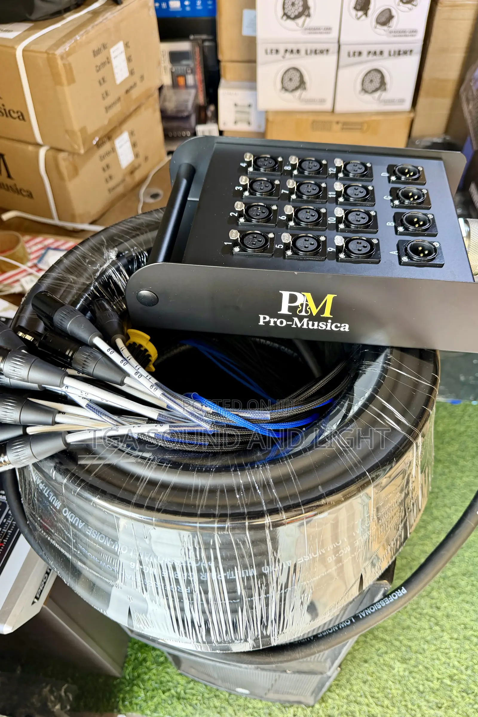 Pro-Musica 12 Channels Audiolink/Snake Cable [50 Meters]