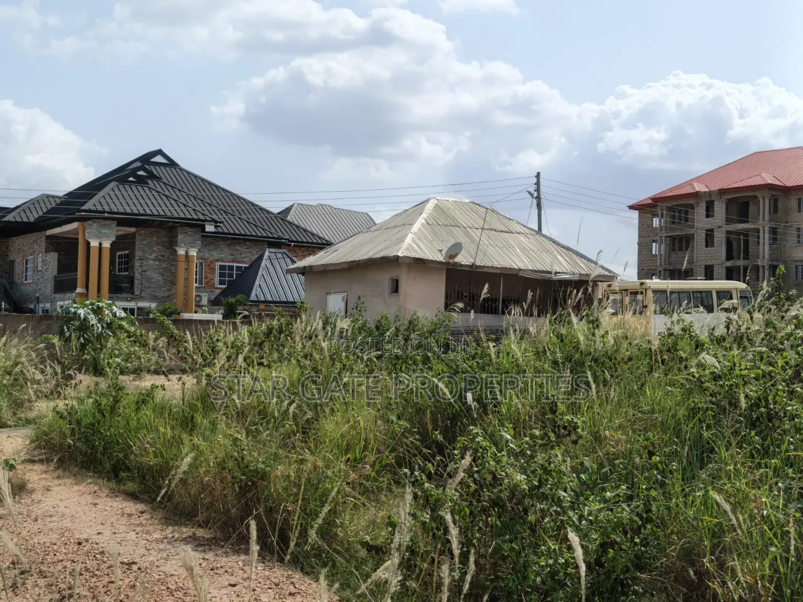 Plot for Sale at Kenyasi Achiase ( 4th Plot Main Road)