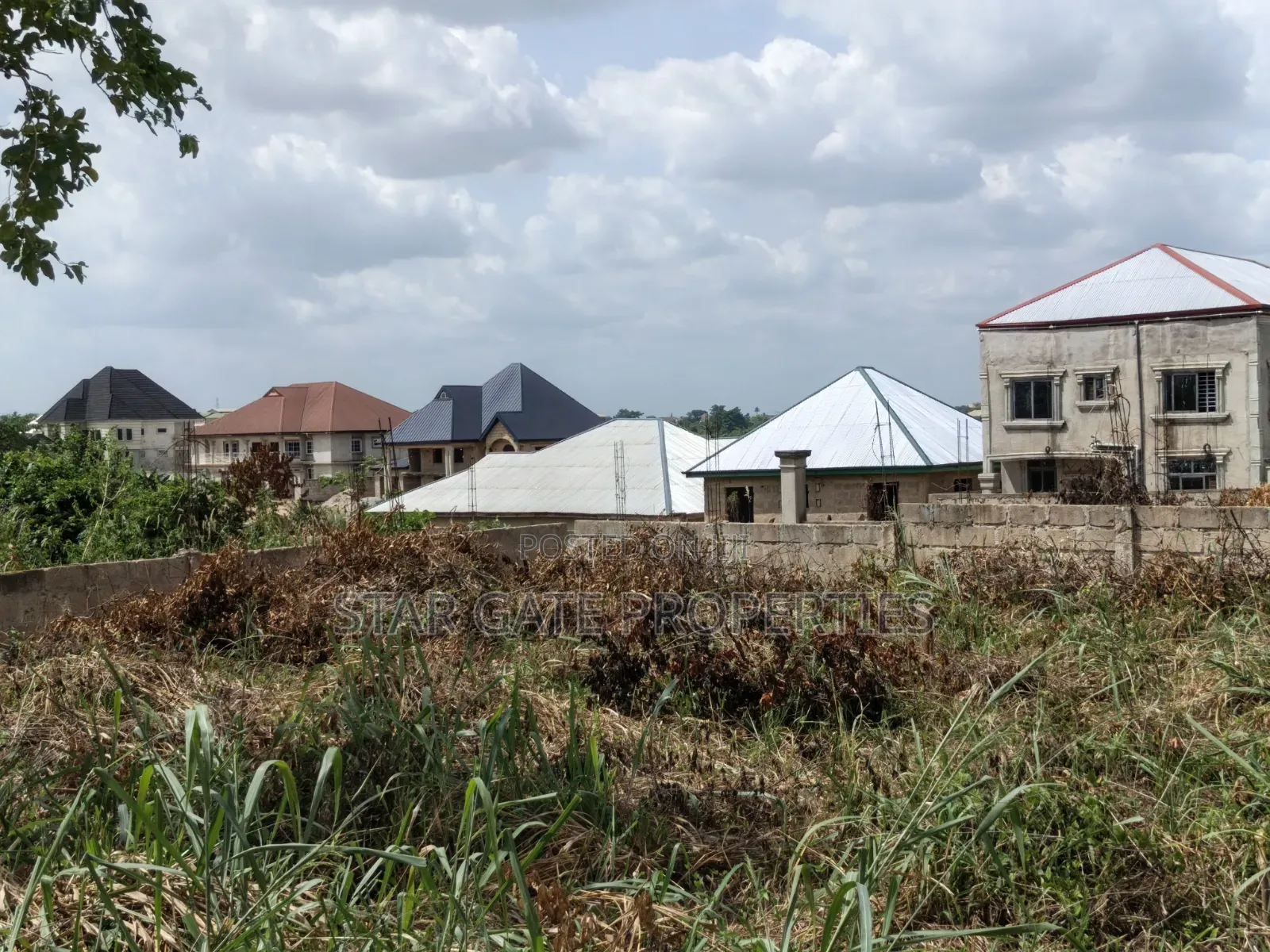 Plot for Sale at Antoa ( Fence Walled) Near Main Road.