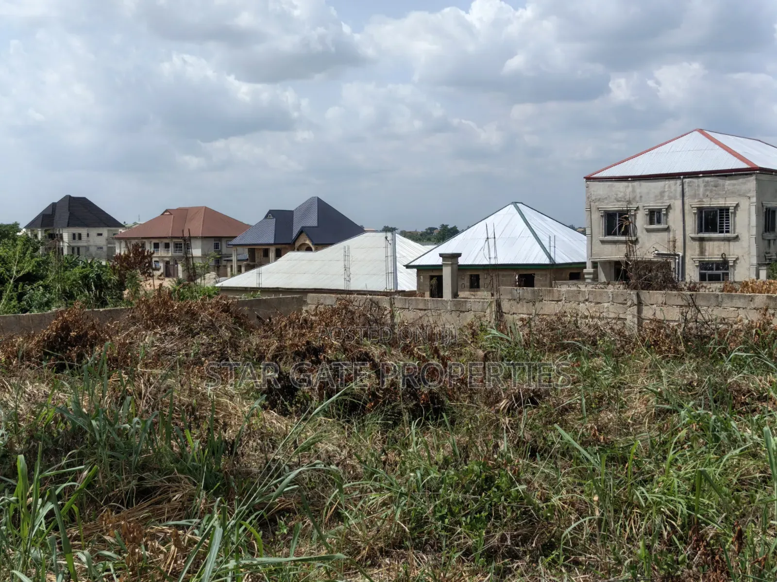 Plot for Sale at Antoa ( Fence Walled) Near Main Road.