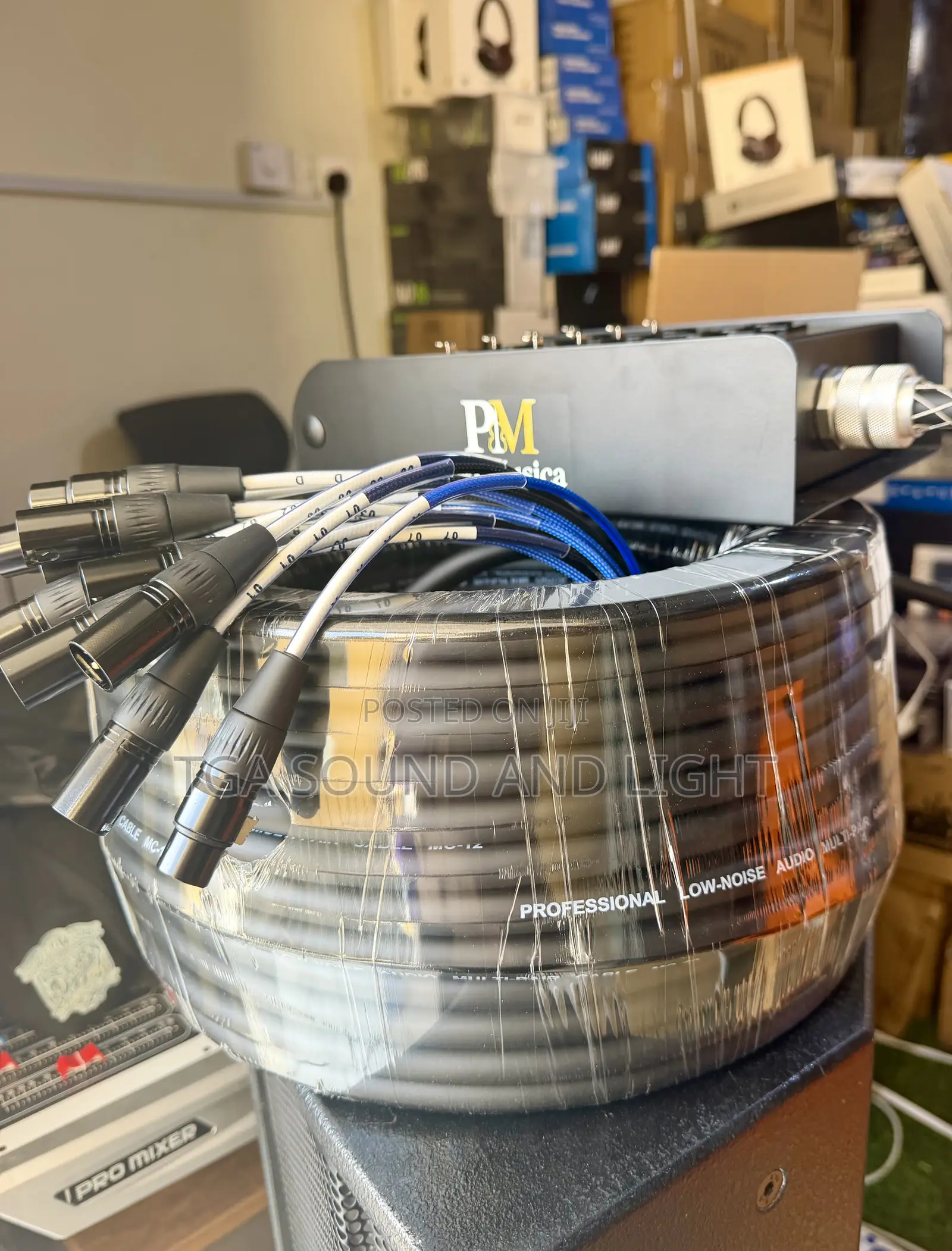 Pro-Musica 8 Channels Audiolink/Snake Cable [50 Meters]