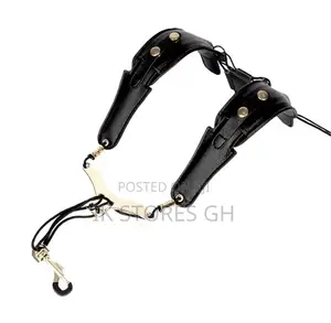Saxophone Shoulder Strap Double Shoulder Leather Strap Comfortable