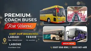 Coach Buses for Hiring, Comes With a Driver