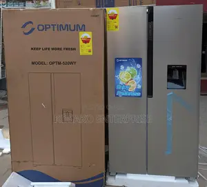 Optimum 520l Side by Side Fridge With Dispense