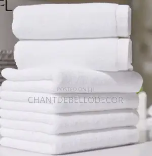 High Quality 910 Grams 5 Star Hotel White Bath-Sheet Towel