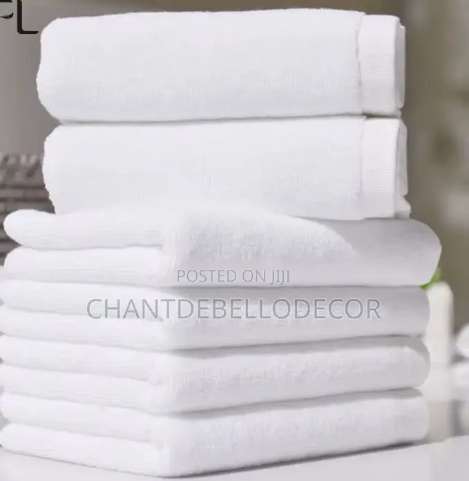 High Quality 910 Grams 5 Star Hotel White Bath-Sheet Towel