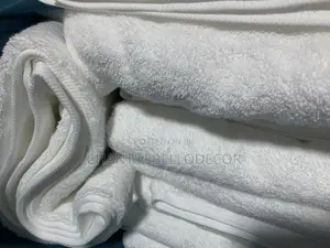 High Quality 910 Grams 5 Star Hotel White Bath-Sheet Towel