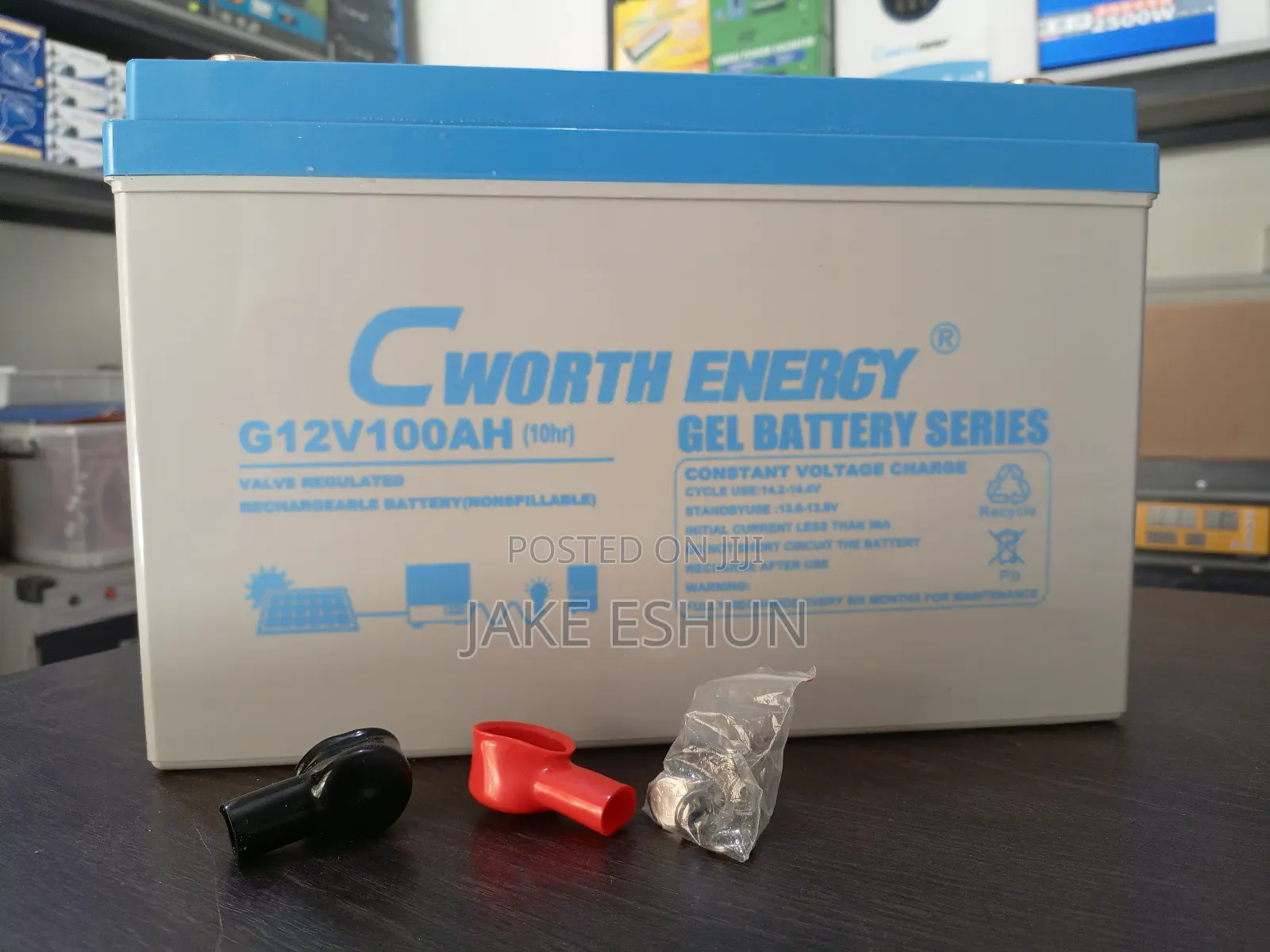 Powerful 12v 100ah Gel Battery