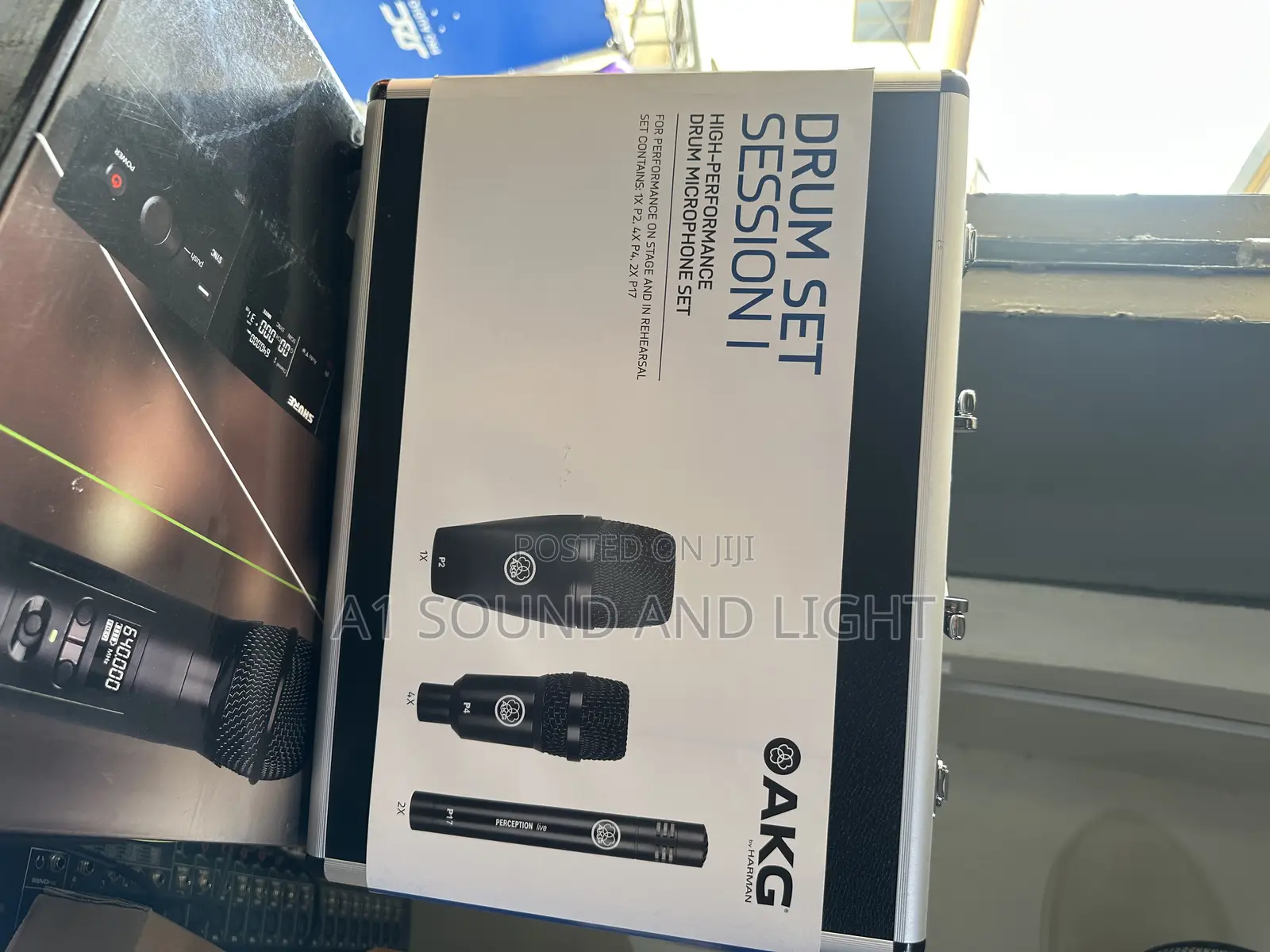 Akg Drum Set Session 1 Microphone Set