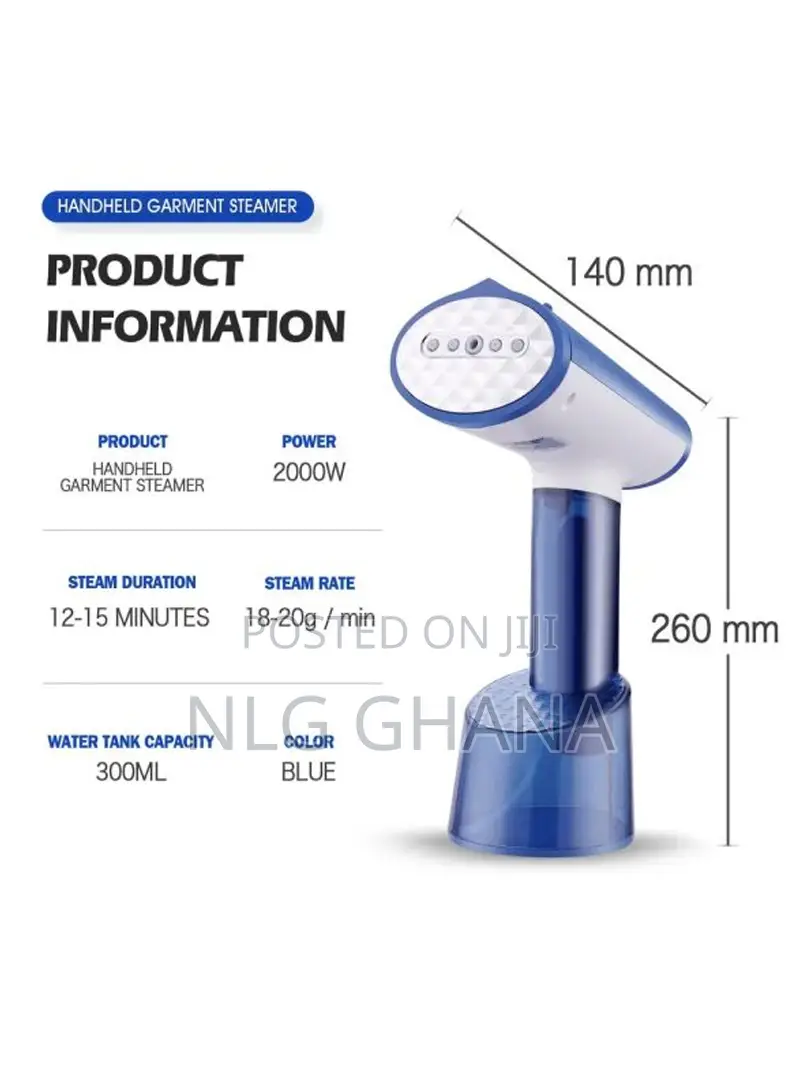 2000w 300ml Aluminum Hand-Held Garment Steamer With Pump Ghx2088