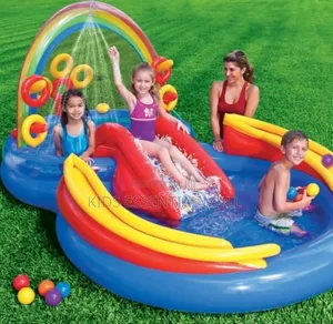 Intex Rainbow Ring Play Center Inflatable Pool