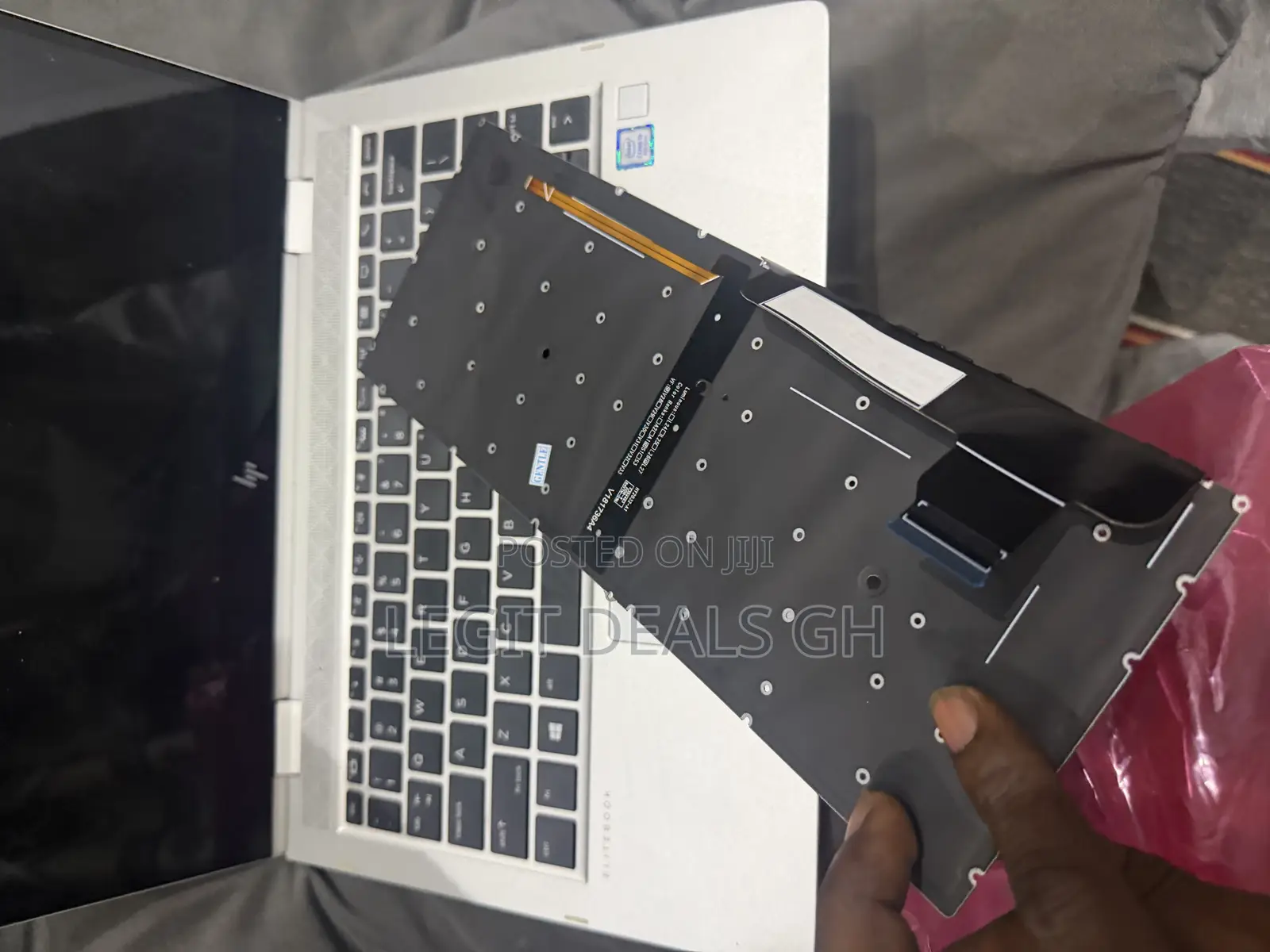 Laptop Keyboard and Battery Replacement