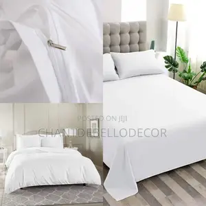 Fresh Culture King Size Premium Super Soft Removable White Duvet Set