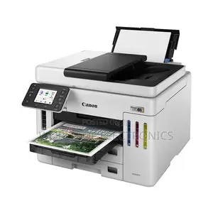 Canon Maxify Gx7140 A4 Multifuction Colour Megatank Ink Tank Printer