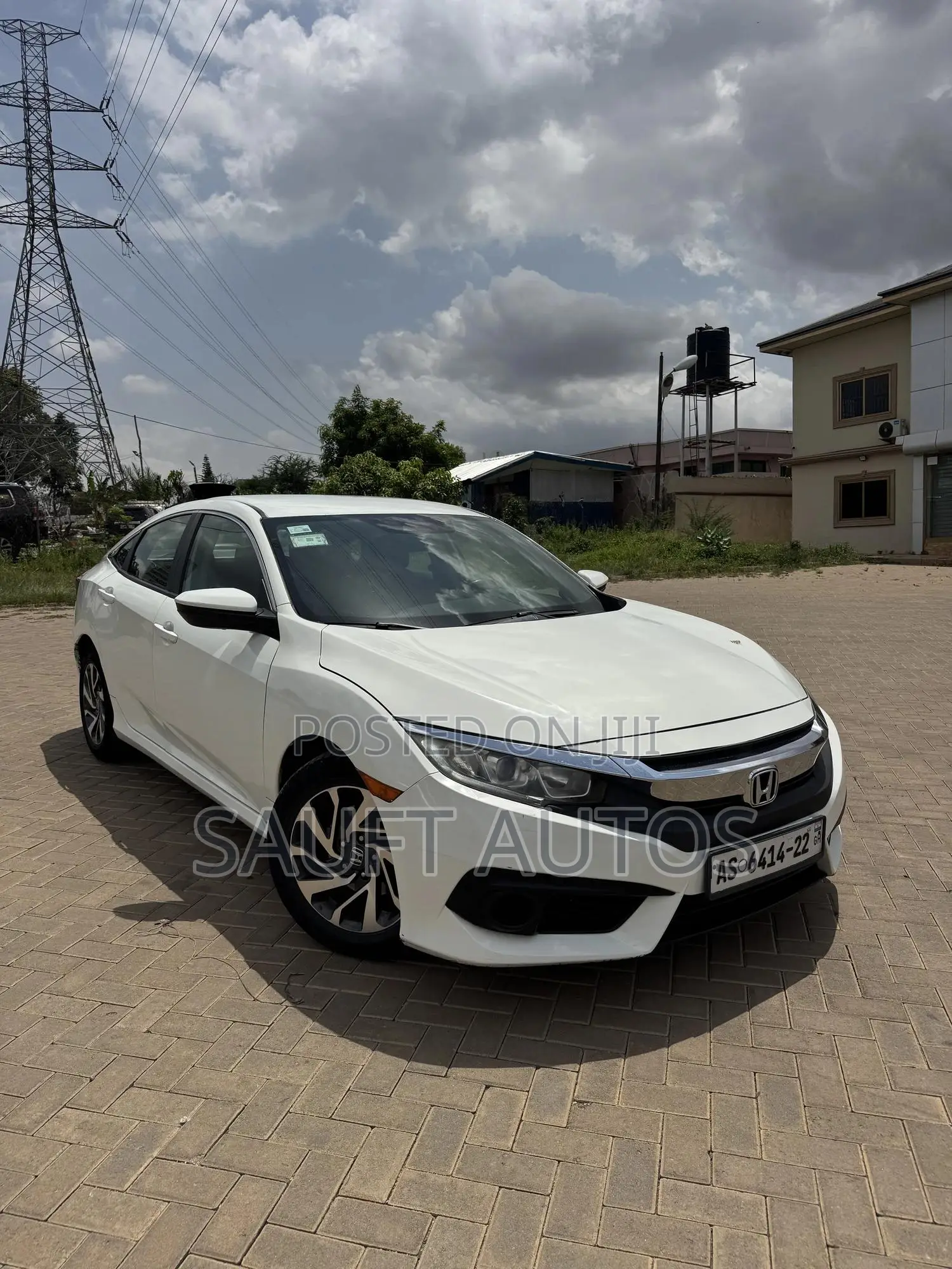 Honda Civic LX Sedan 2018 White
