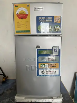 Nasco Nasf2-90 65l Double Door Top Freezer Refrigerator