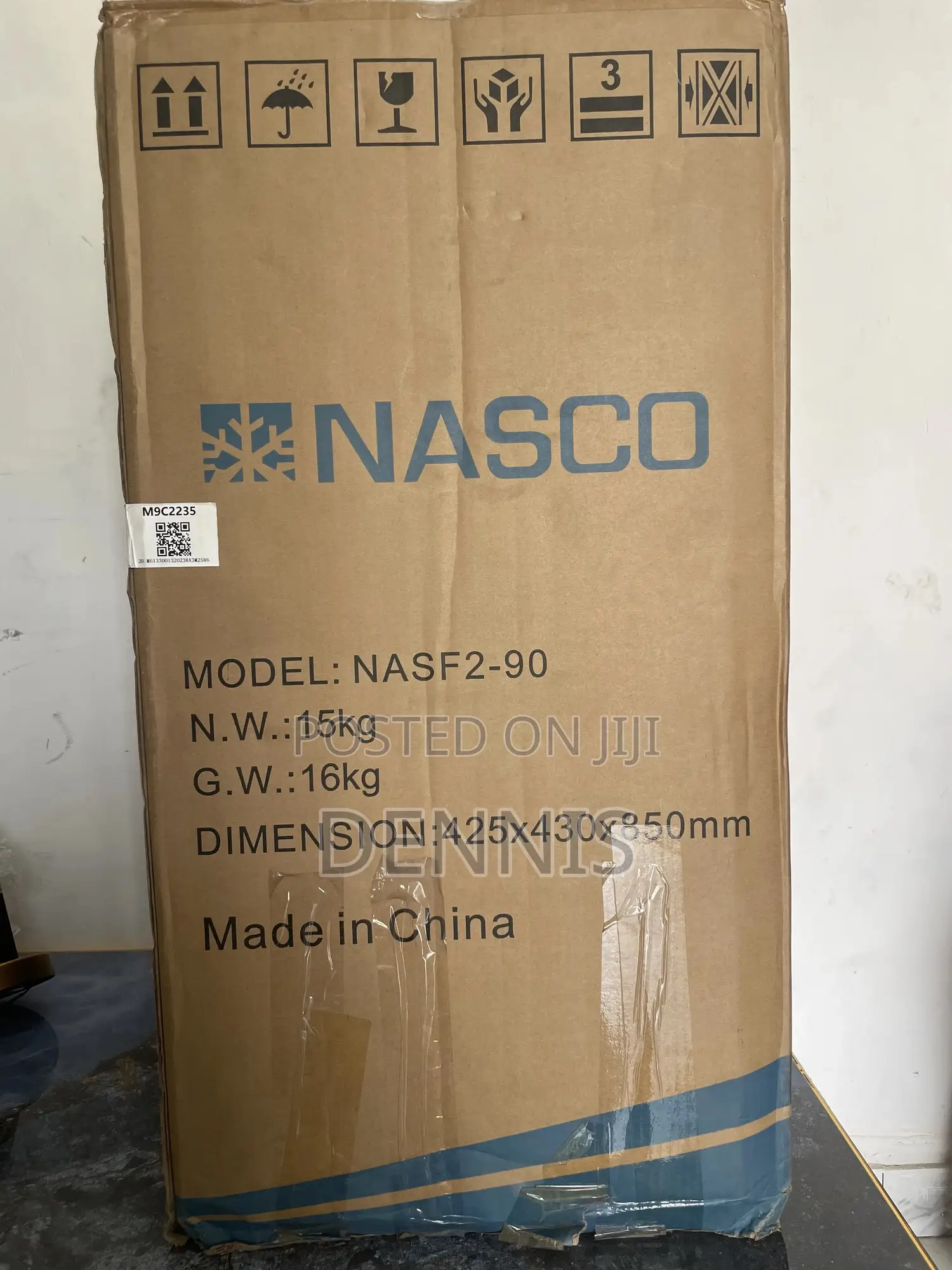 Nasco Nasf2-90 65l Double Door Top Freezer Refrigerator