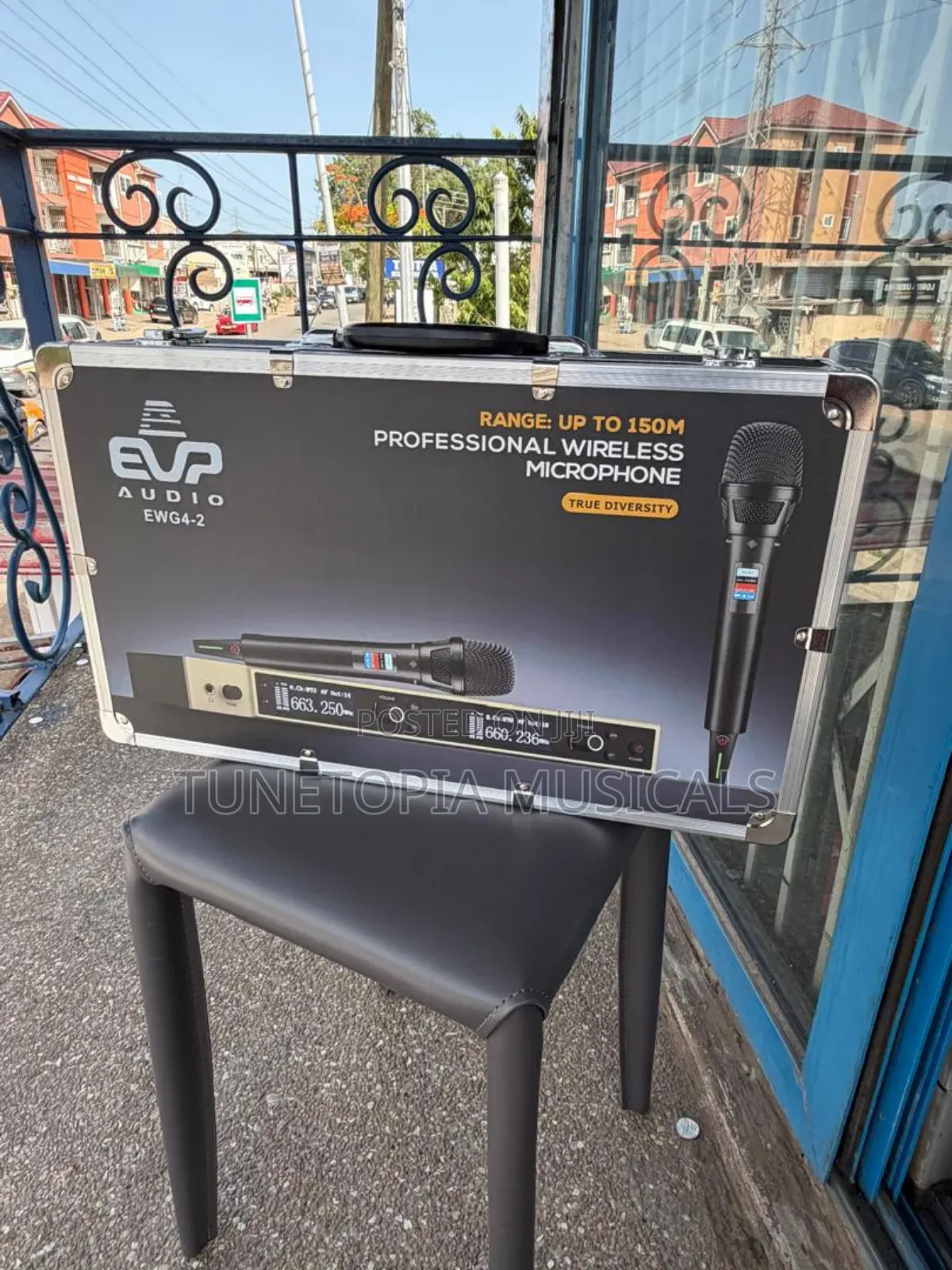 Evp Audio Ewg4-2 2in1professional Wireless Microphone