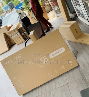 Lastest Black TCL 55p6l 55 Inches Uhd Google Led Tv