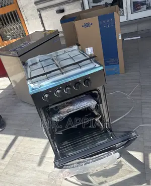 Lovely Design Midea 50x50cm Freestanding 4 Gas Burner(Black)