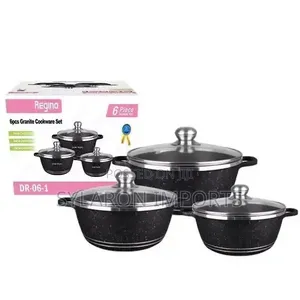 6-Piece Granite Cookware Set