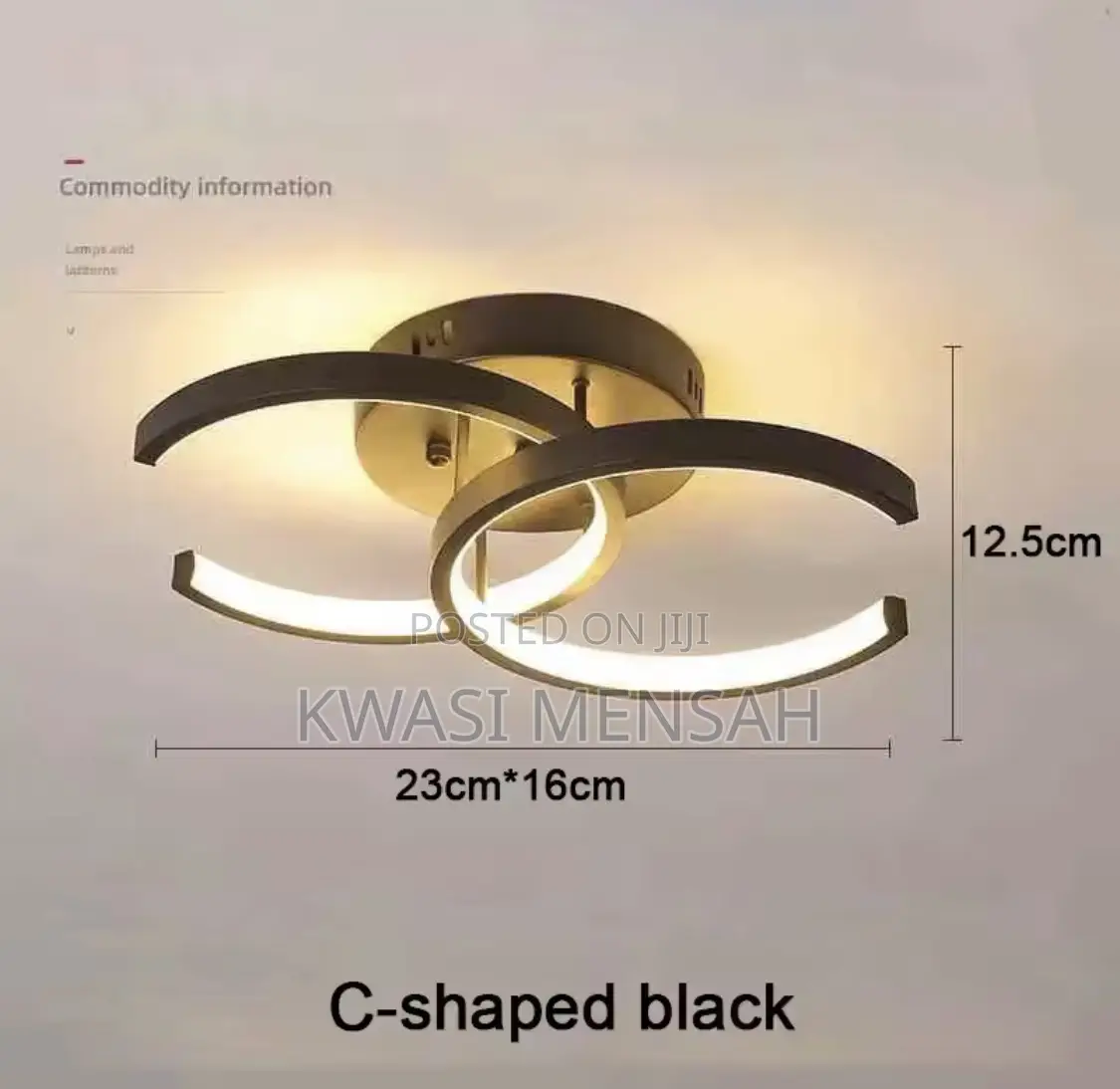Modern Led Ceiling Lights 3 Colors