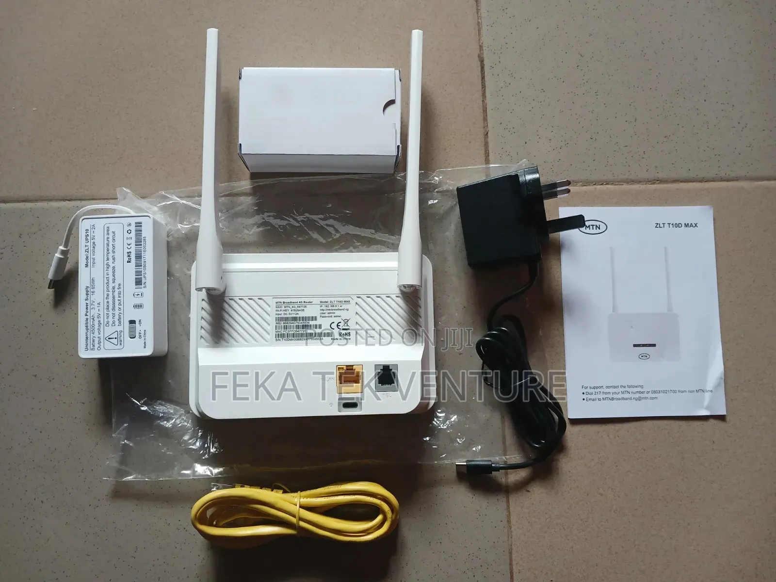 MTN 4g Tn Router With Power Bank Type C