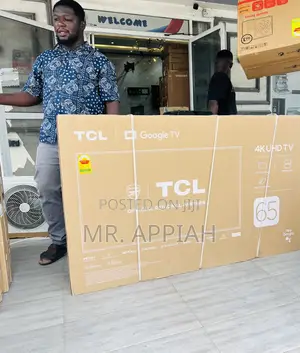 Lovely Design TCL 65” Smart Satellites Android Tv(Black)2025 Model.