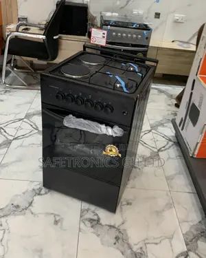 Elegant Volcano 2 Gas 2 Electric Stove (50x50cm)